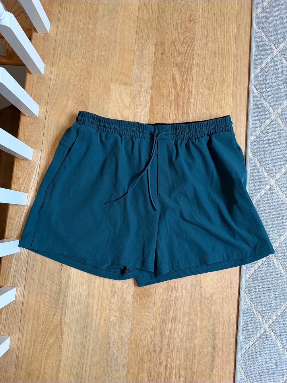lululemon athletica Men's Lined Swim Trunks - Deep Teal